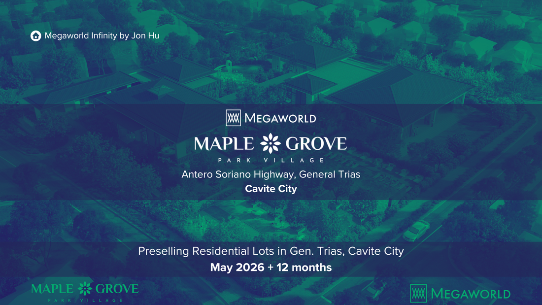 Maple Grove Park Village Residential Lots for Sale in Cavite General Trias Jon Clarence Hu +63 917 878 6855